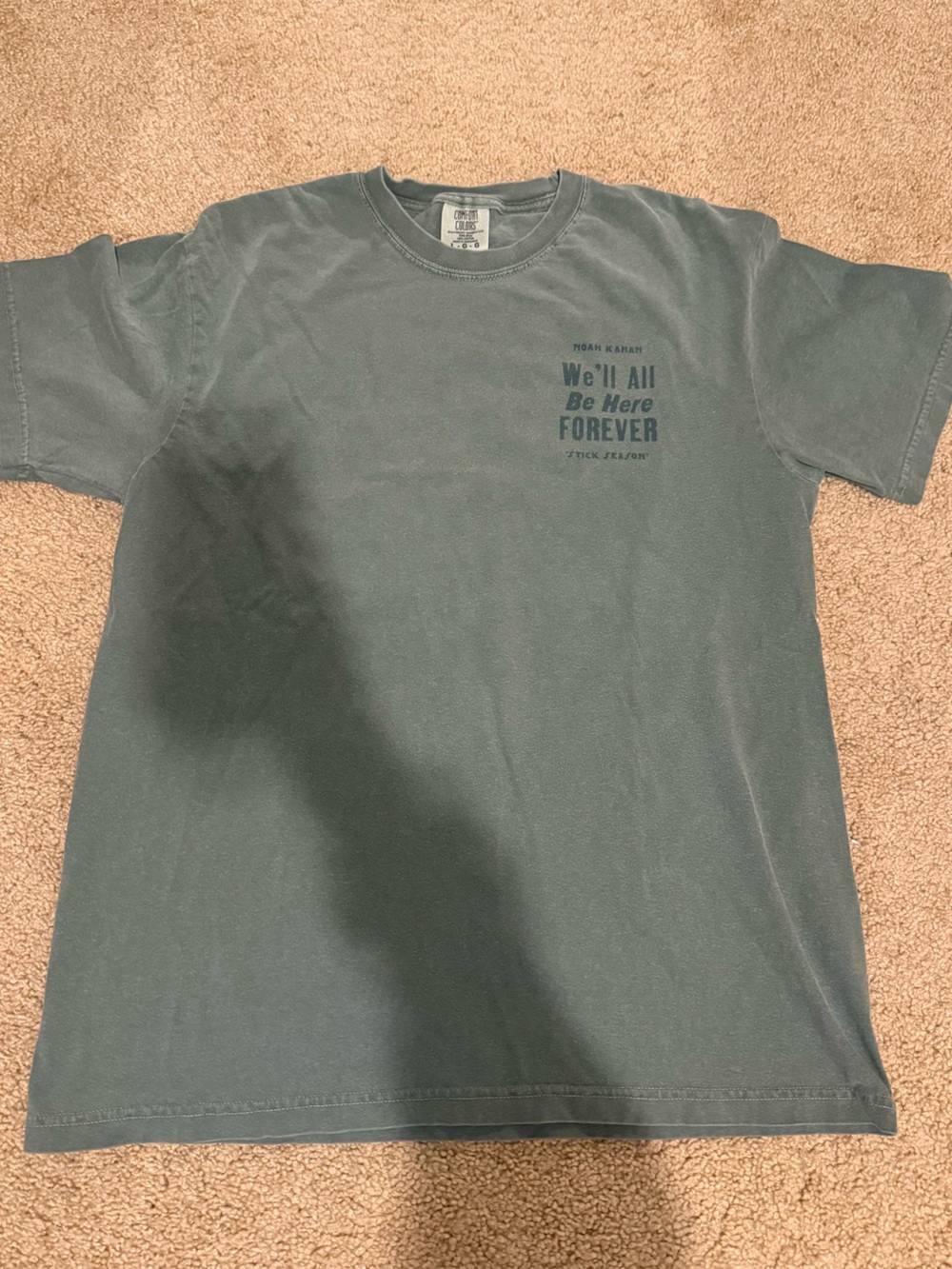 Official Noah Kahan Merch - We’ll All Be Here Forever Graphic Tee
